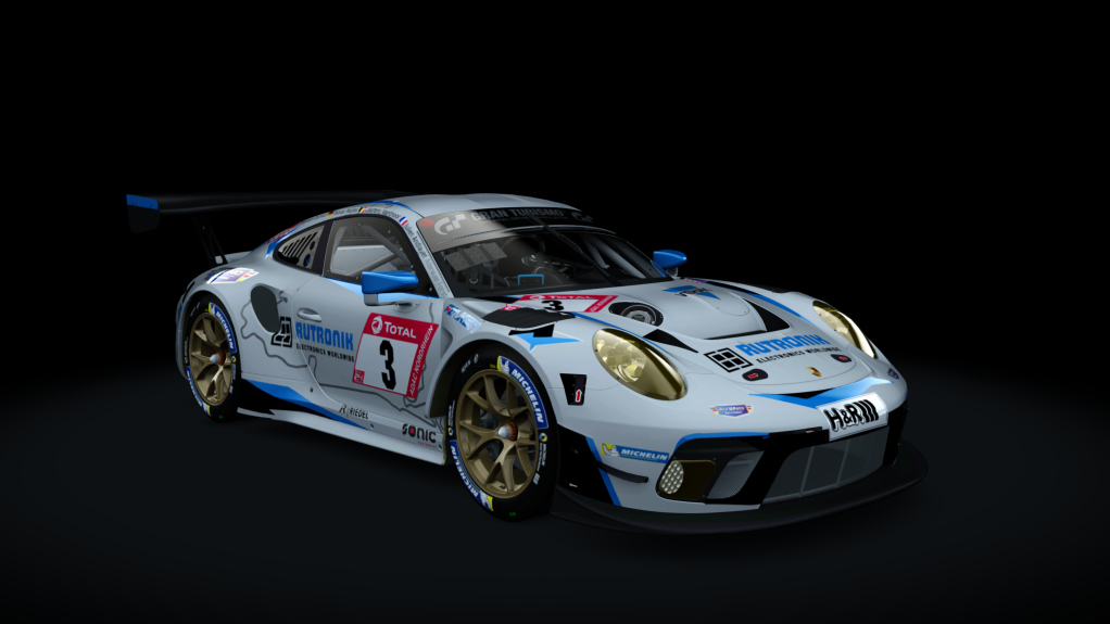 VB Porsche 991 GT3 R 2020, skin Rutronik_racing_3_n24h_2021