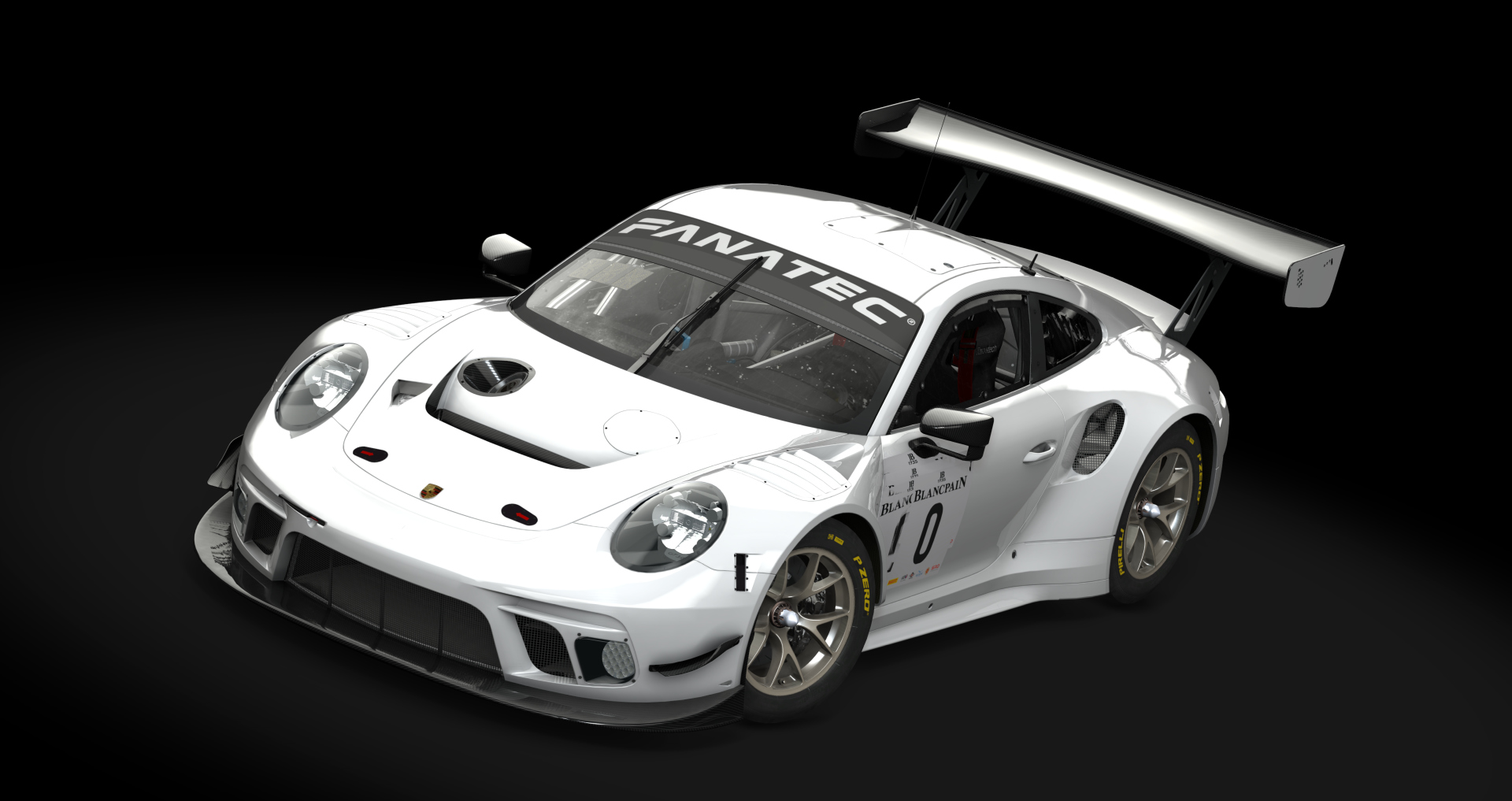 VB Porsche 991 GT3 R 2020, skin _template
