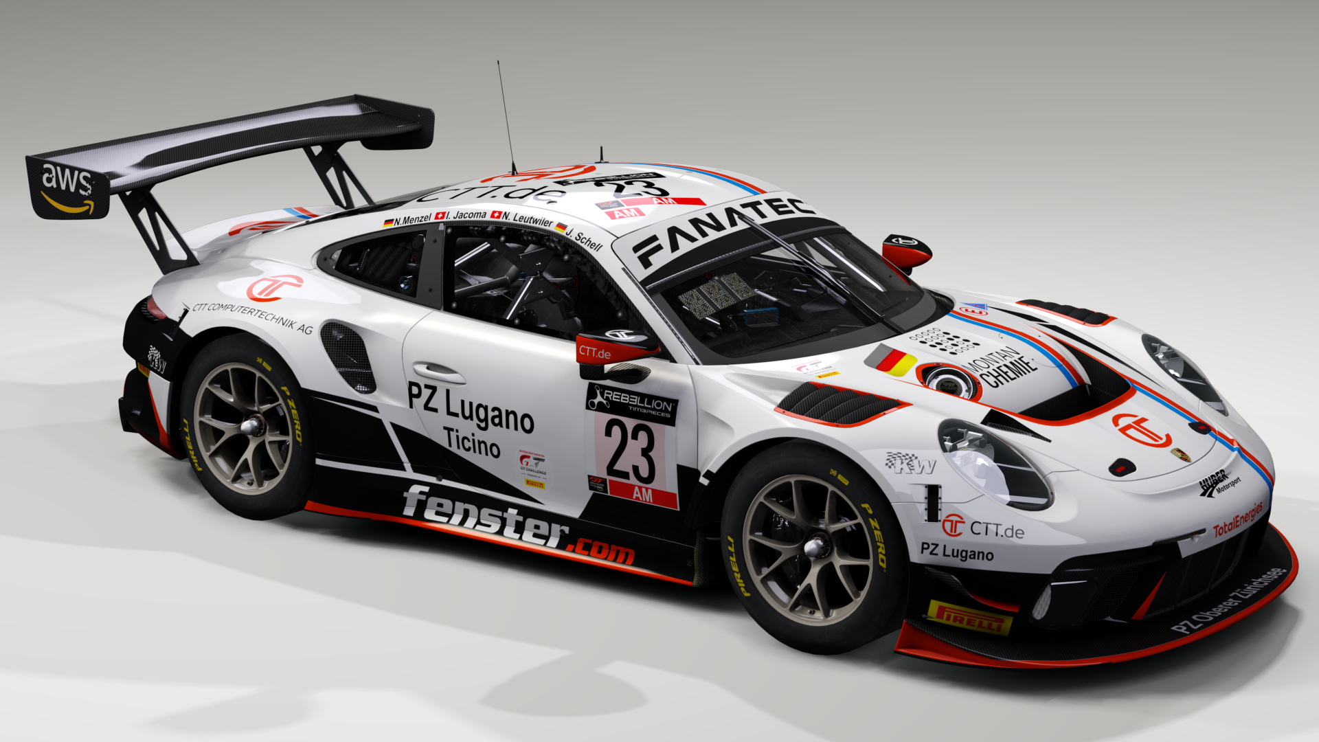 VB Porsche 991 GT3 R 2020, skin huber_motorsport_spa_2021_#23