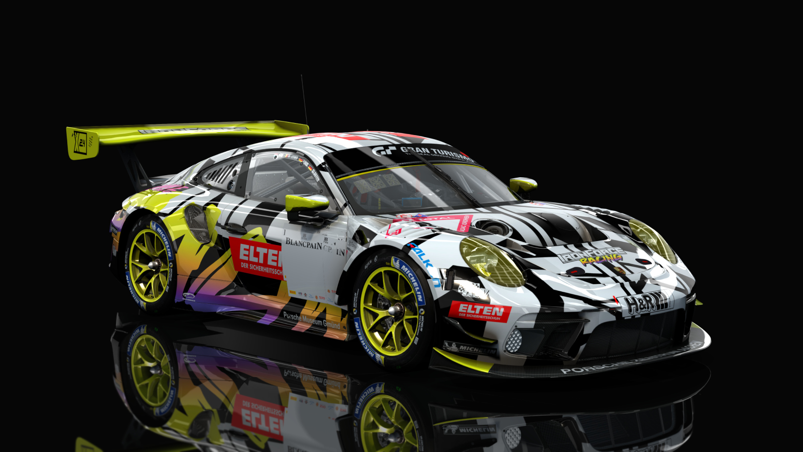 VB Porsche 991 GT3 R 2020, skin iron_force_racing_8_n24h_2019