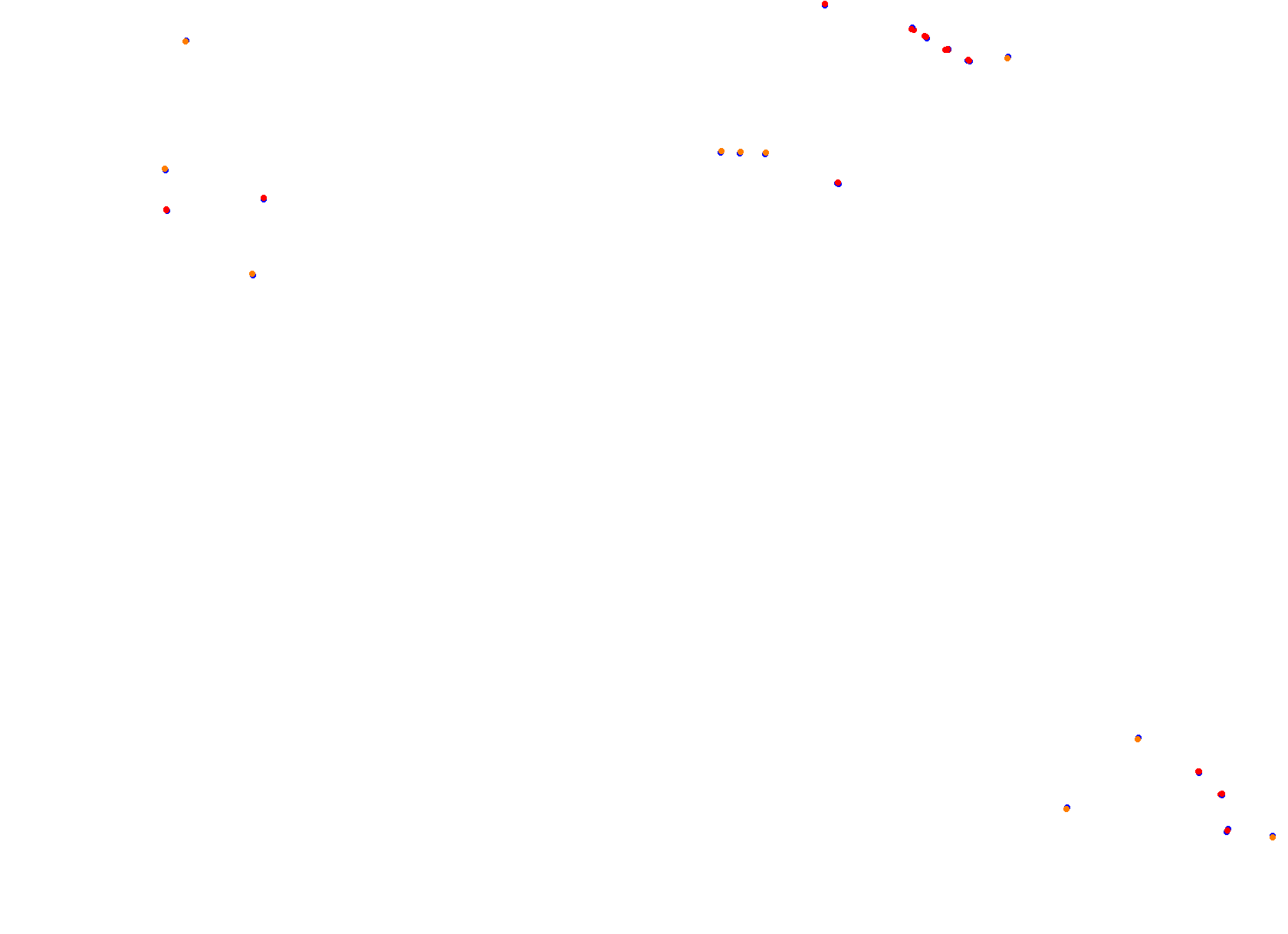 Tsukuba Circuit Full collisions