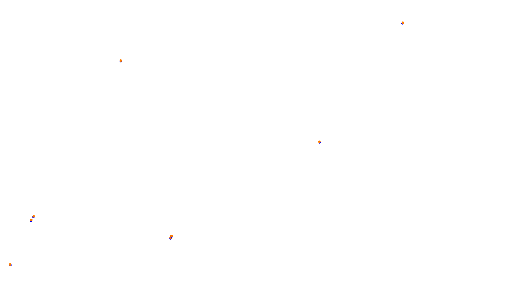 Imola Circuit collisions