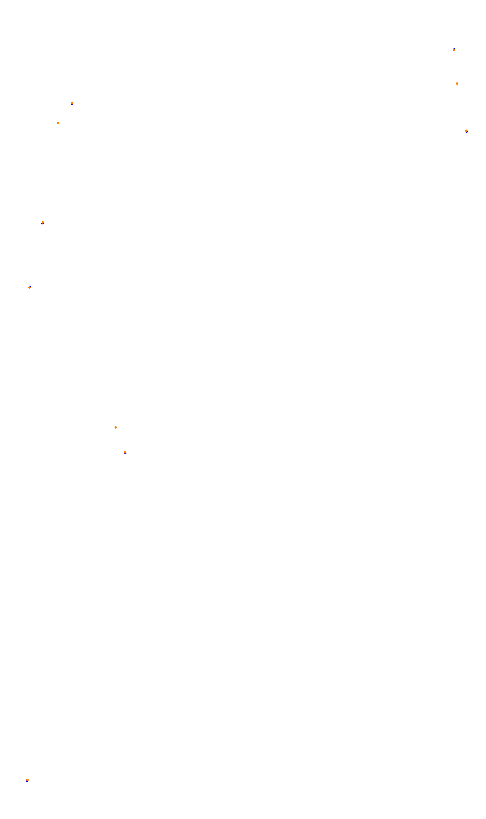 Monza collisions