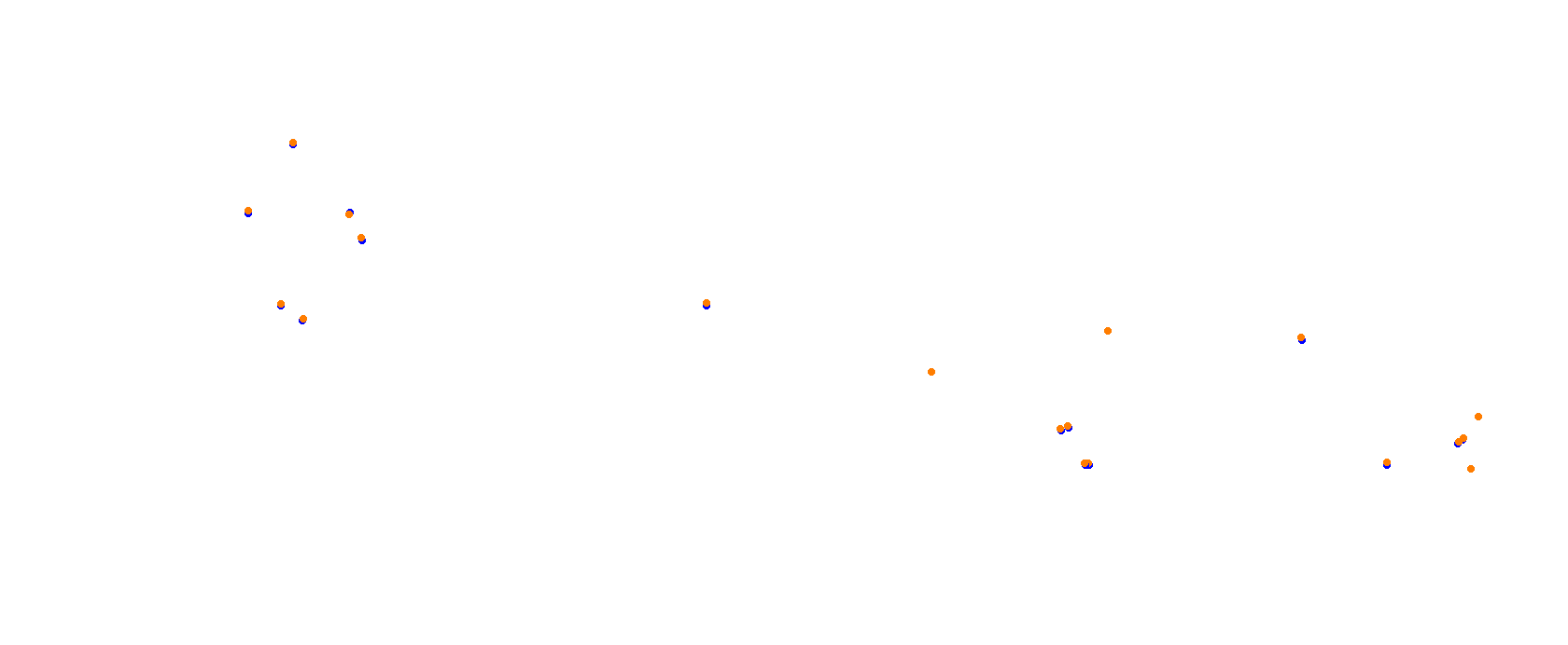 Vallelunga collisions